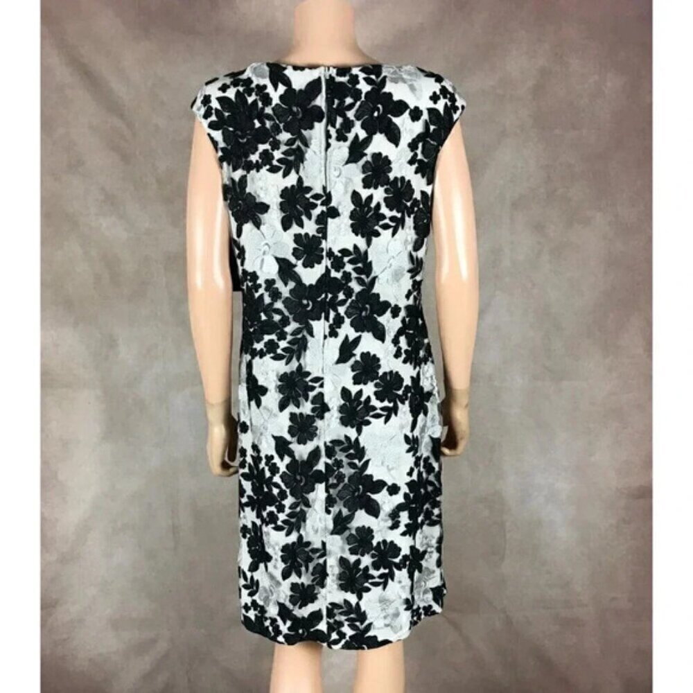 Ralph Lauren Bria Embroidered Cap Sleeve Cocktail Dress NWT 10 - Picture 11 of 11